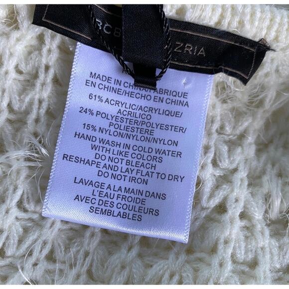 BCBGMaxarzia Faux Fur Sweater Vest
Sz XS/S Ivory White Boho Retro 70s Long Line - Picture 12 of 12